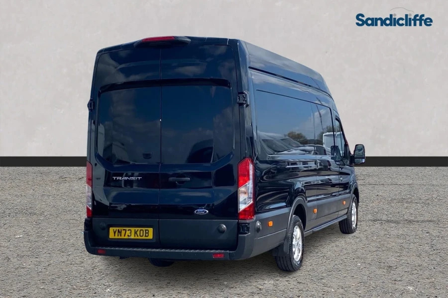 Ford Transit Custom Transit Limited Van 350 L4 2.0L Ecoblue 170Ps Rwd YN73KOB Black #4