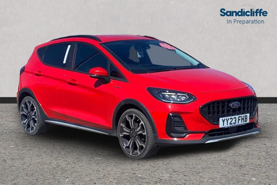 Ford Fiesta Fiesta Active X 1.0L Ecoboost 100Ps Fwd 6-S Red