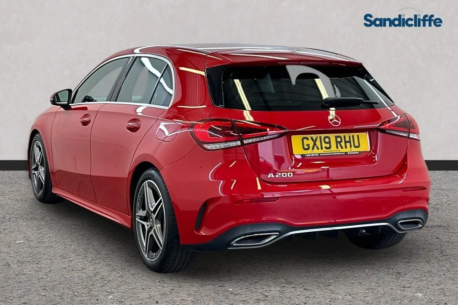 Mercedes-Benz A Class A Class A200 Amg Line Hatchback GX19RHU Red #6