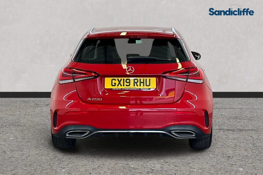 Mercedes-Benz A Class A Class A200 Amg Line Hatchback GX19RHU Red #5