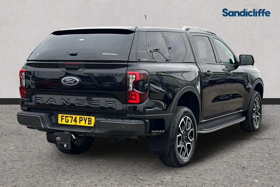 Ford Ranger Ranger P703 Wildtrak Double Cab 3.0L Ecoblue V6 24 FG74PYB Black #4