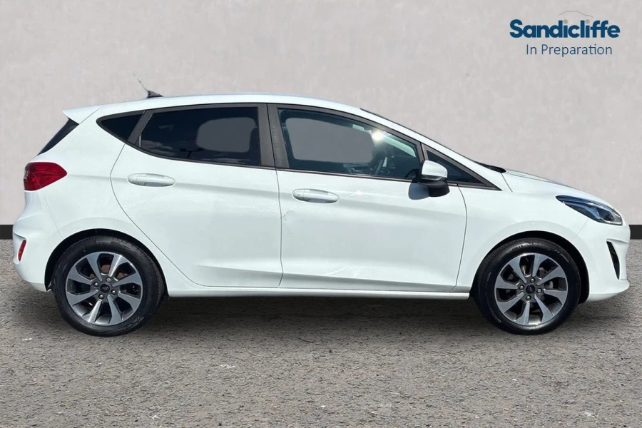 Ford Fiesta Fiesta 1.0 L Ecoboost Hybrid Trend 6Spd 125Ps FT21ODW White #2