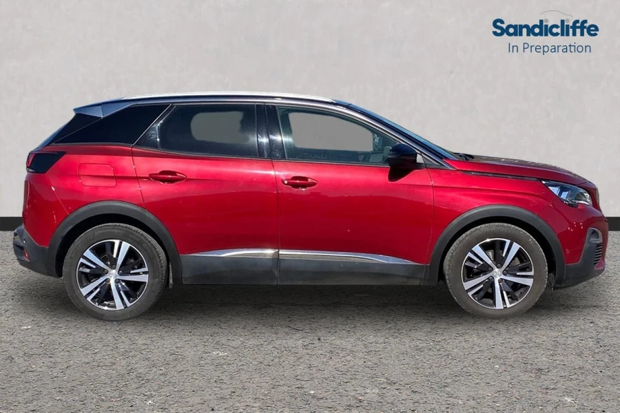 Peugeot 3008 3008 1.5 Bluehdi Allure Estate LT69OYR Red #2