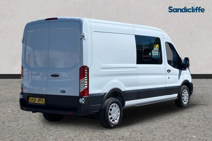 Ford Transit Custom Transit Trend Dciv 350 L3 2.0L Ecoblue 130Ps Fwd 6 LF24VPX White #4