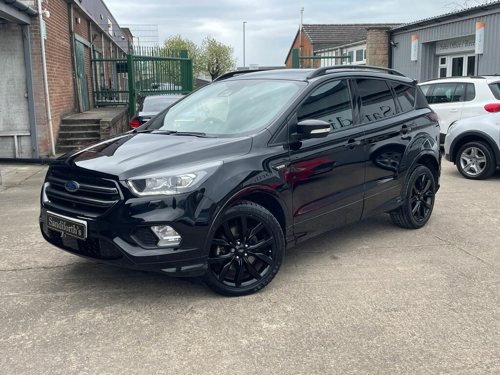Ford Kuga 2.0 Tdci St-line X Suv Awd Euro EK67MVU Black #3