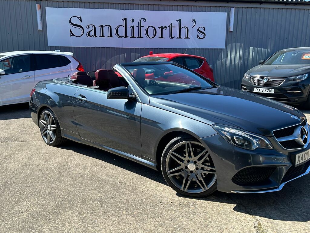 Mercedes-Benz E Class 3.5 E400 V6 Amg Line Cabriolet G-tronic Grey #2