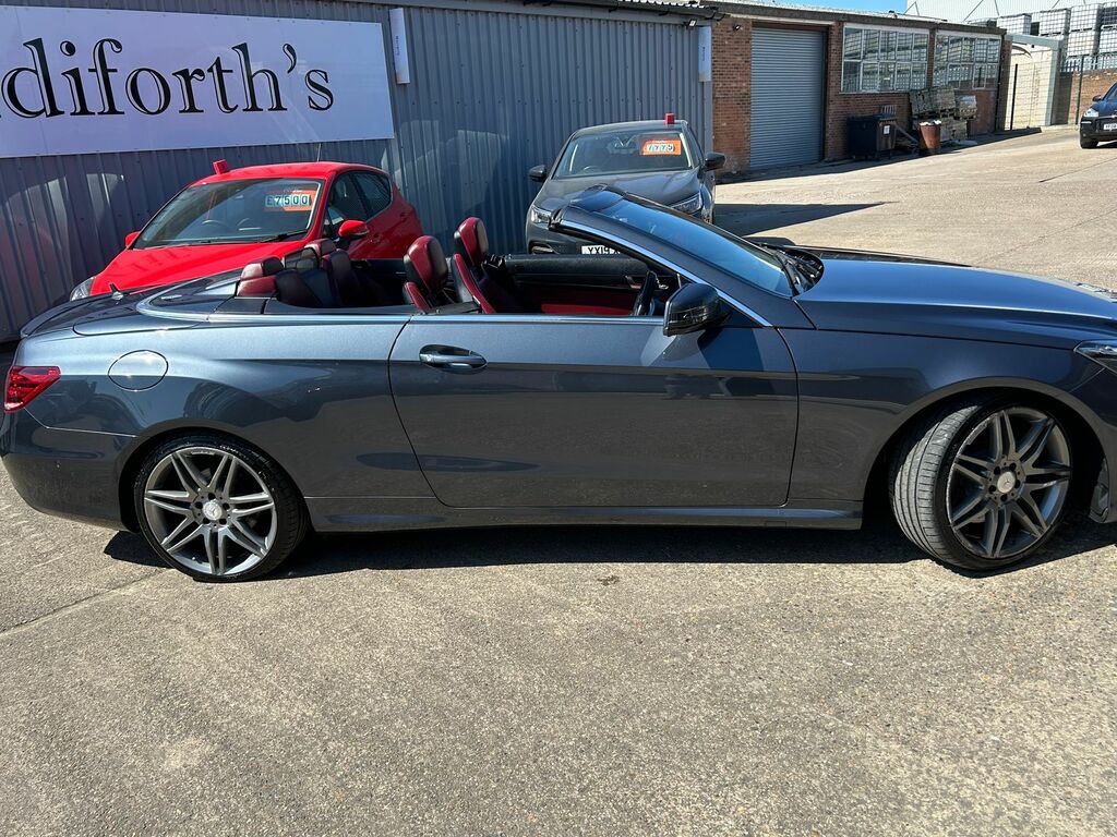 Mercedes-Benz E Class 3.5 E400 V6 Amg Line Cabriolet G-tronic Grey #6