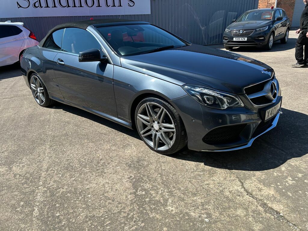 Mercedes-Benz E Class 3.5 E400 V6 Amg Line Cabriolet G-tronic Grey #5