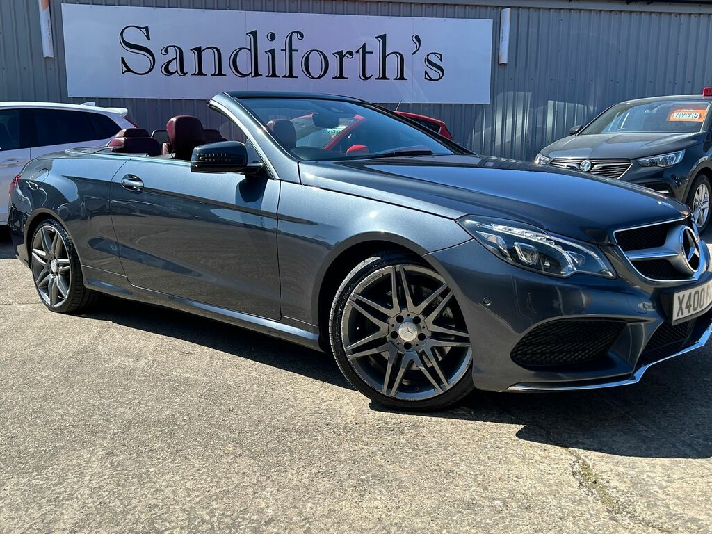 Mercedes-Benz E Class 3.5 E400 V6 Amg Line Cabriolet G-tronic Grey