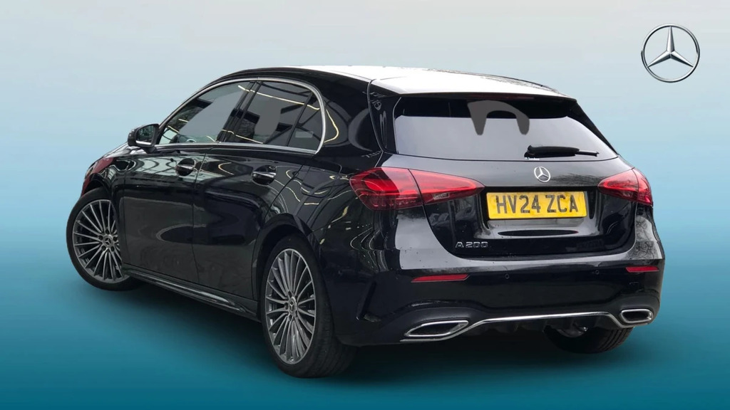 Mercedes-Benz A Class A 200 Amg Line Premium M HV24ZCA Black #2