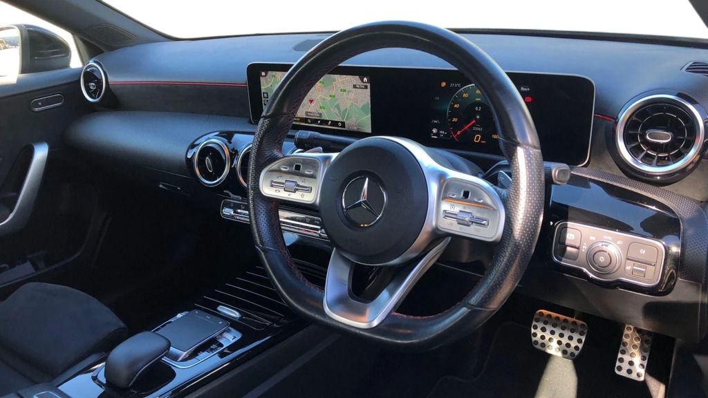 Mercedes-Benz A Class A 180 Amg Line Executive HX69VRN Black #3