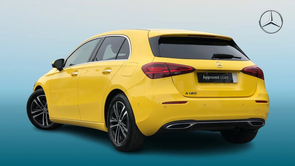 Mercedes-Benz A Class A 180 Sport Executive Mhe RX24XRK Yellow #2