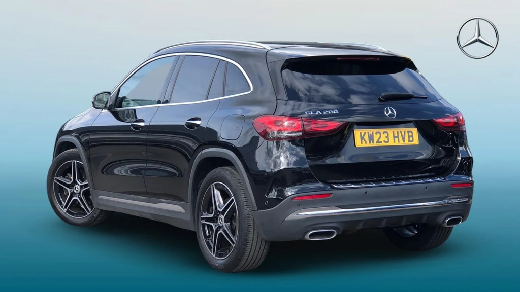 Mercedes-Benz GLA Class Gla 200 Amg Line Premium KW23HVB Black #2