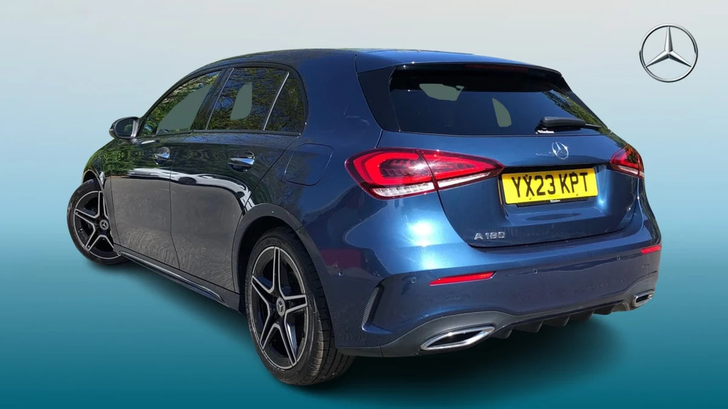 Mercedes-Benz A Class A 180 Amg Line Premium Au YX23KPT Blue #2