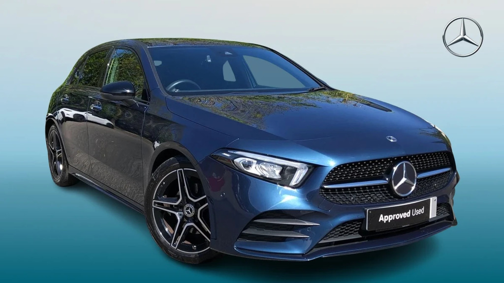 Mercedes-Benz A Class A 180 Amg Line Premium Au Blue