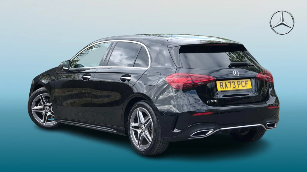 Mercedes-Benz A Class A 180 Amg Line Premium Mh RA73PCF Black #2