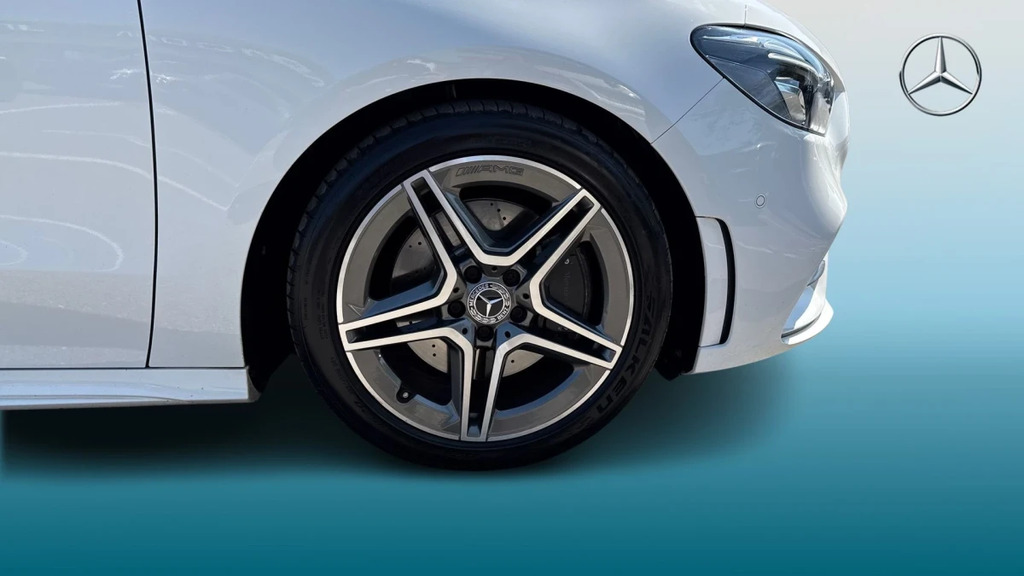 Mercedes-Benz B Class B 220 Amg Line Premium 4M White #5