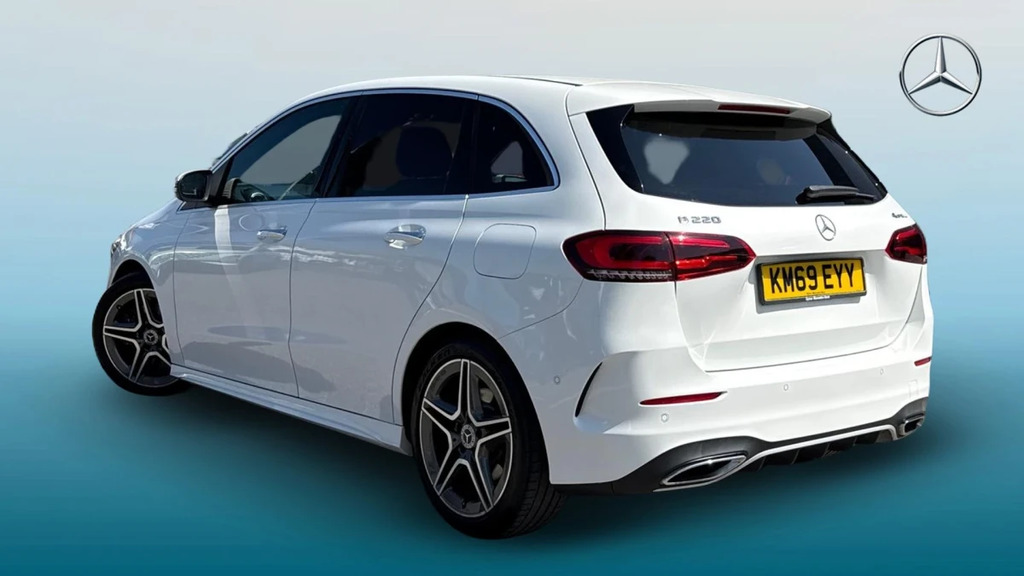 Mercedes-Benz B Class B 220 Amg Line Premium 4M White #2
