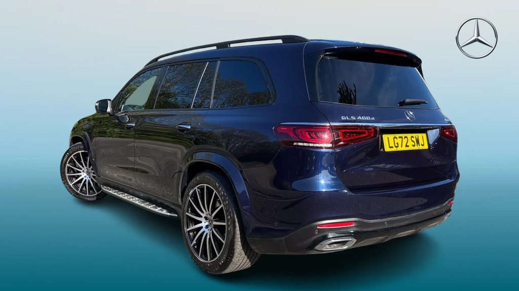 Mercedes-Benz GLS Class Gls 400 Night Edition D 4 Blue #2