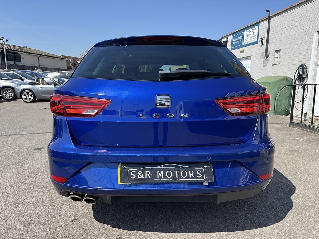 Seat Leon Tsi Xcellence Lux HK19XVM Blue #5