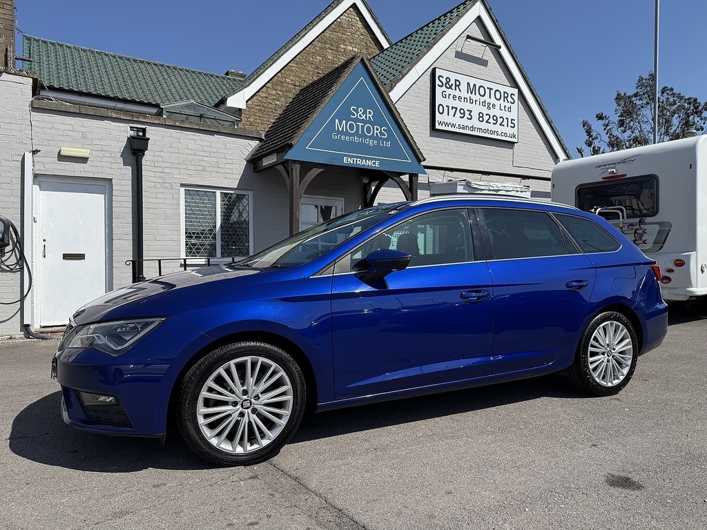 Seat Leon Tsi Xcellence Lux HK19XVM Blue #3