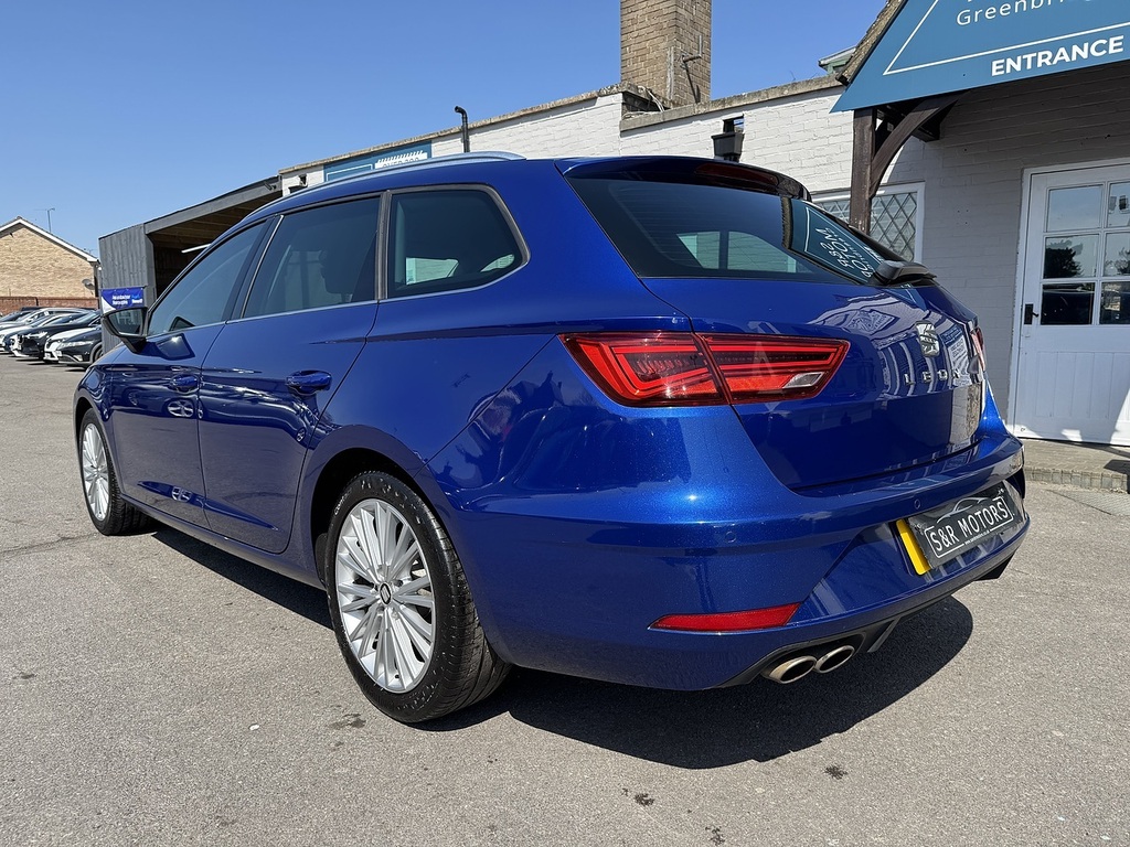 Seat Leon Tsi Xcellence Lux HK19XVM Blue #6
