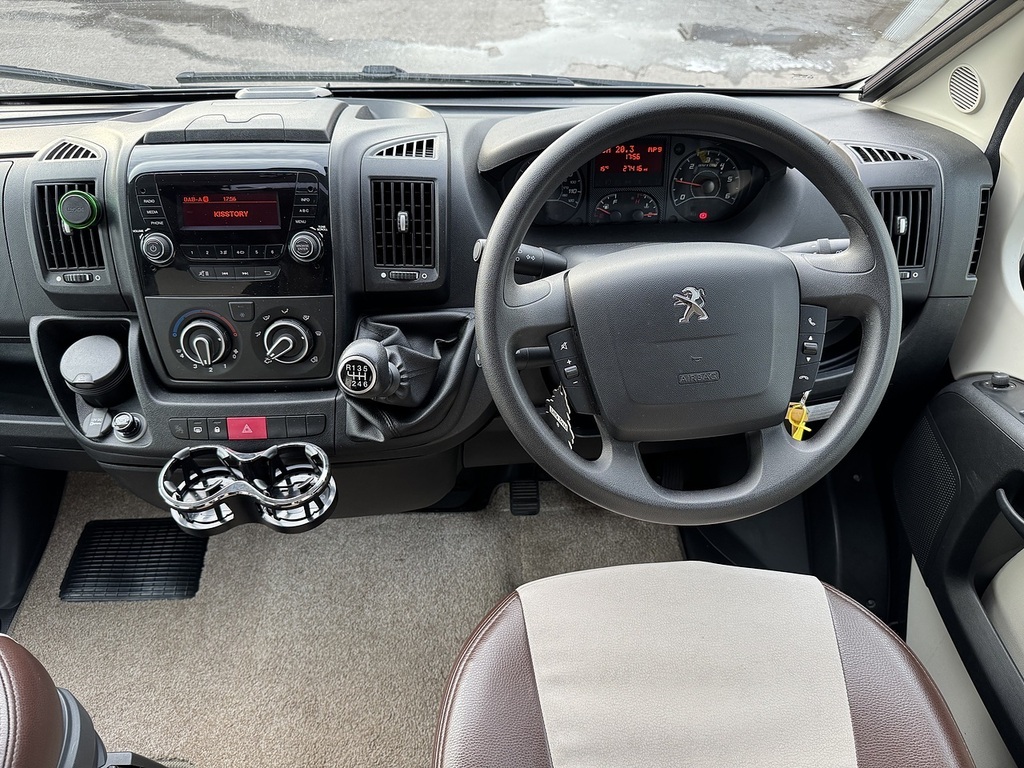 Peugeot 2 Berth, Slide Out Pod Silver #37