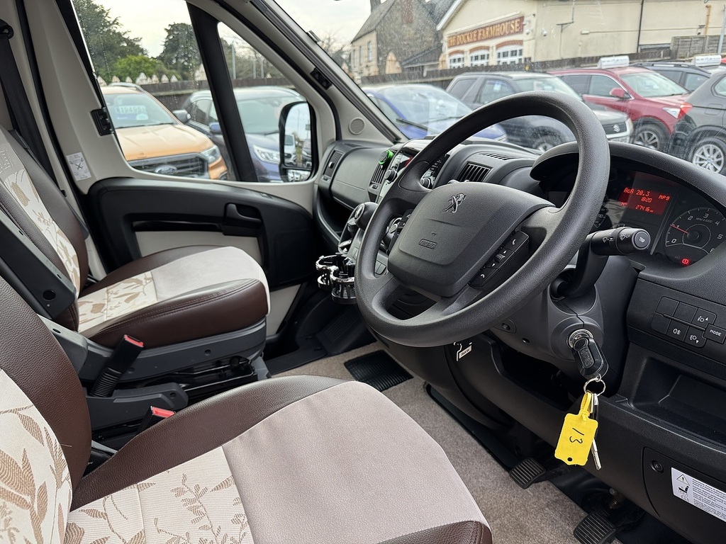 Peugeot 2 Berth, Slide Out Pod Silver #24