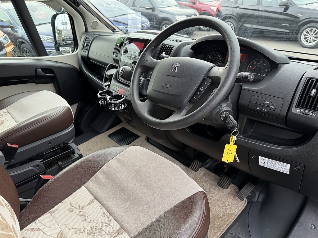 Peugeot 2 Berth, Slide Out Pod Silver #22