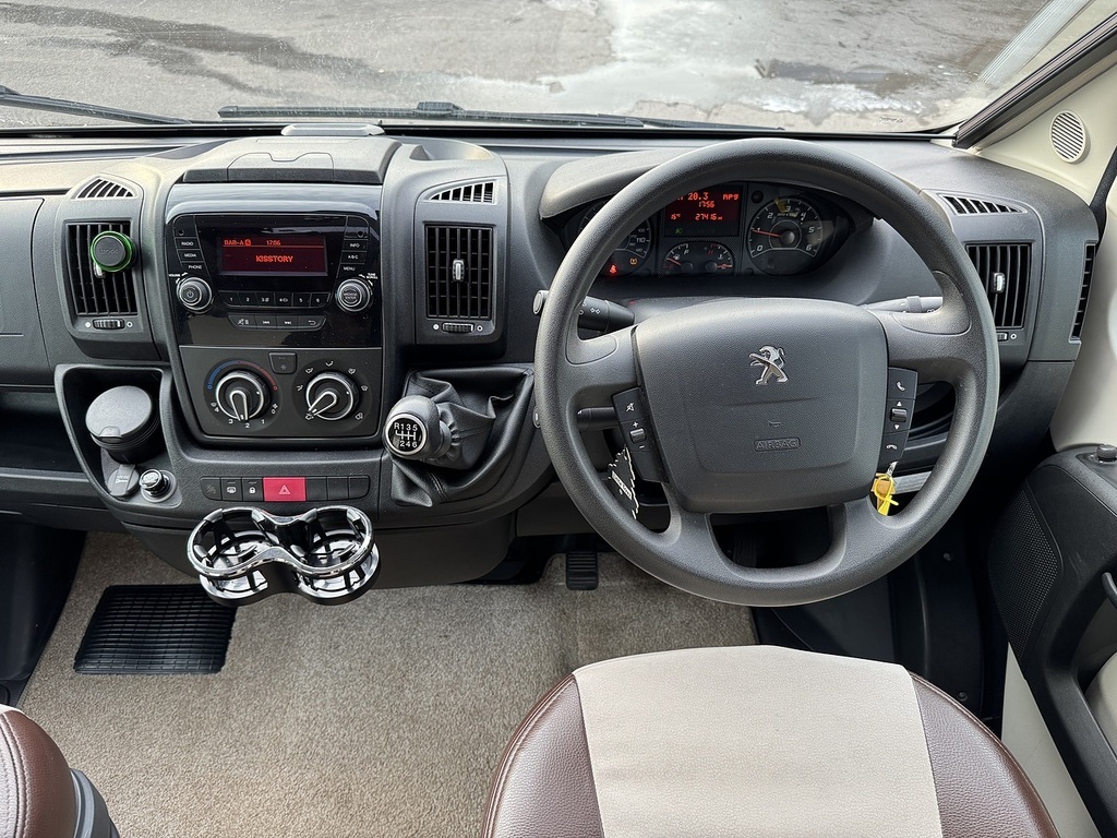 Peugeot 2 Berth, Slide Out Pod Silver #36