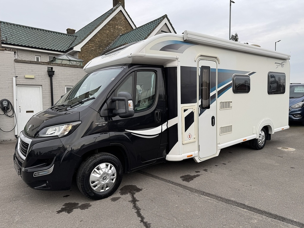 Peugeot 2 Berth, Slide Out Pod Silver #2