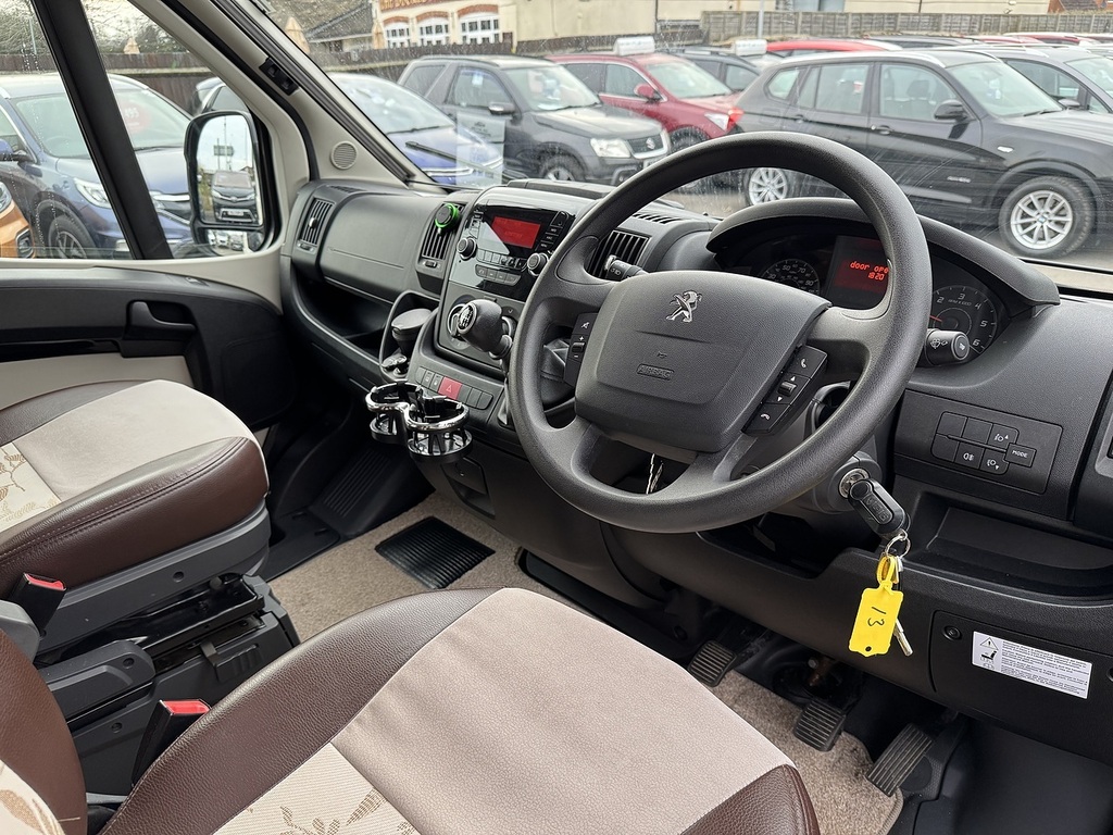 Peugeot 2 Berth, Slide Out Pod Silver #21