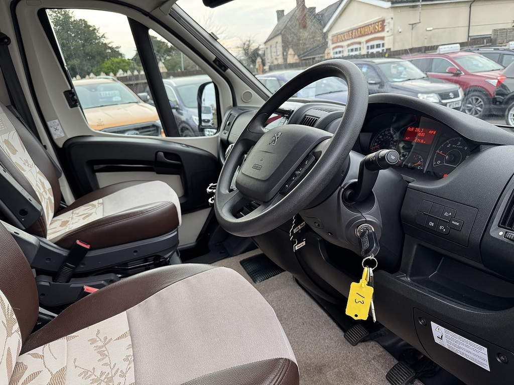 Peugeot 2 Berth, Slide Out Pod Silver #25