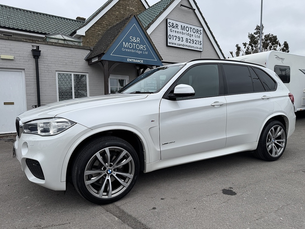 BMW X5 30D M Sport White