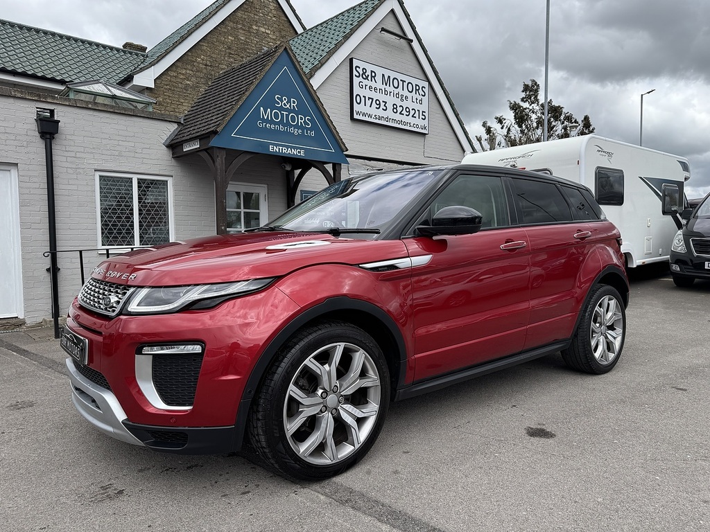 Land Rover Range Rover Evoque Td4 Autobiography GL16FJD Red #2