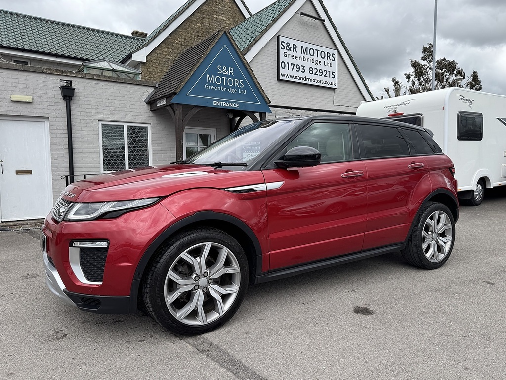 Land Rover Range Rover Evoque Td4 Autobiography GL16FJD Red #3
