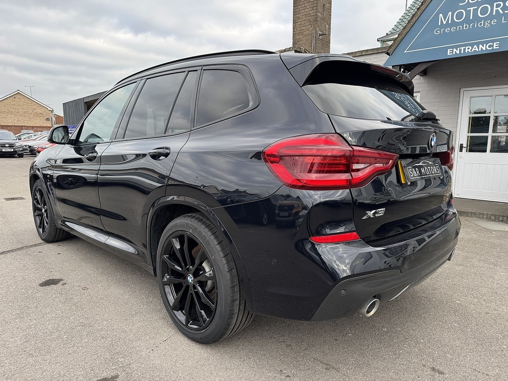 BMW X3 20D M Sport LV69NMM Black #6