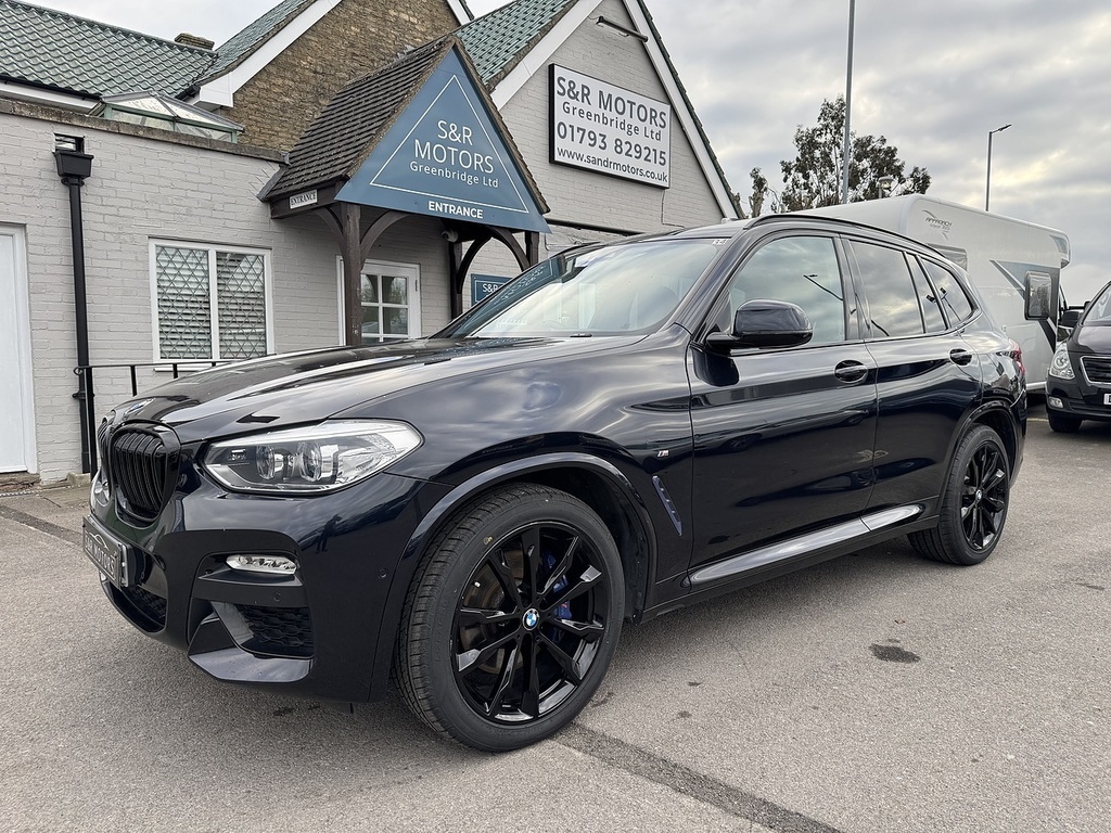 BMW X3 20D M Sport Black