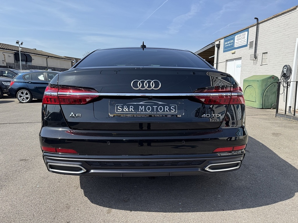 Audi A6 Saloon Tdi S Line DA69CME Black #5