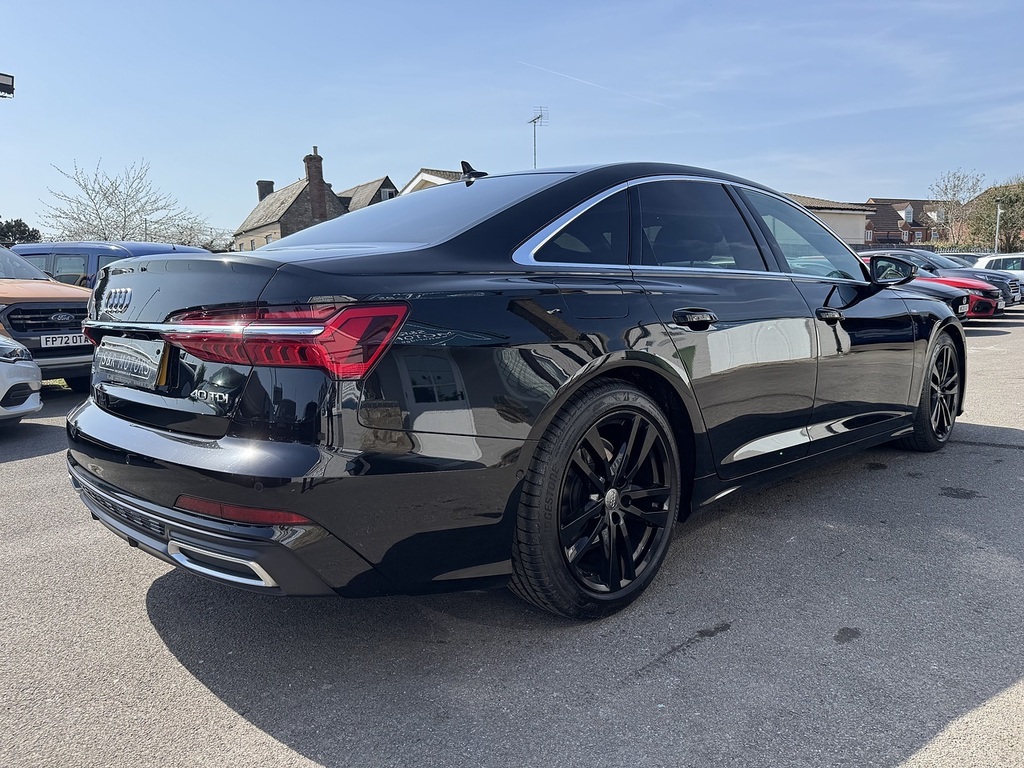 Audi A6 Saloon Tdi S Line DA69CME Black #4