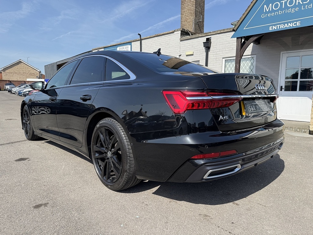 Audi A6 Saloon Tdi S Line DA69CME Black #6
