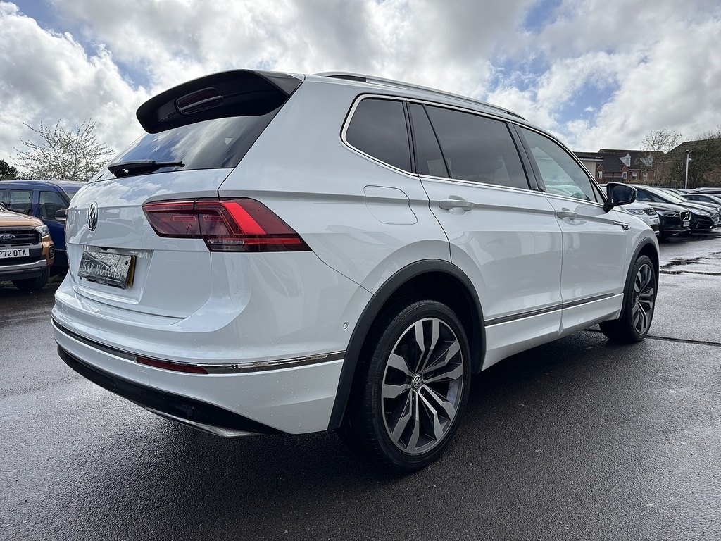 Volkswagen Tiguan Allspace Tdi R-line Tech RV71YLL White #4