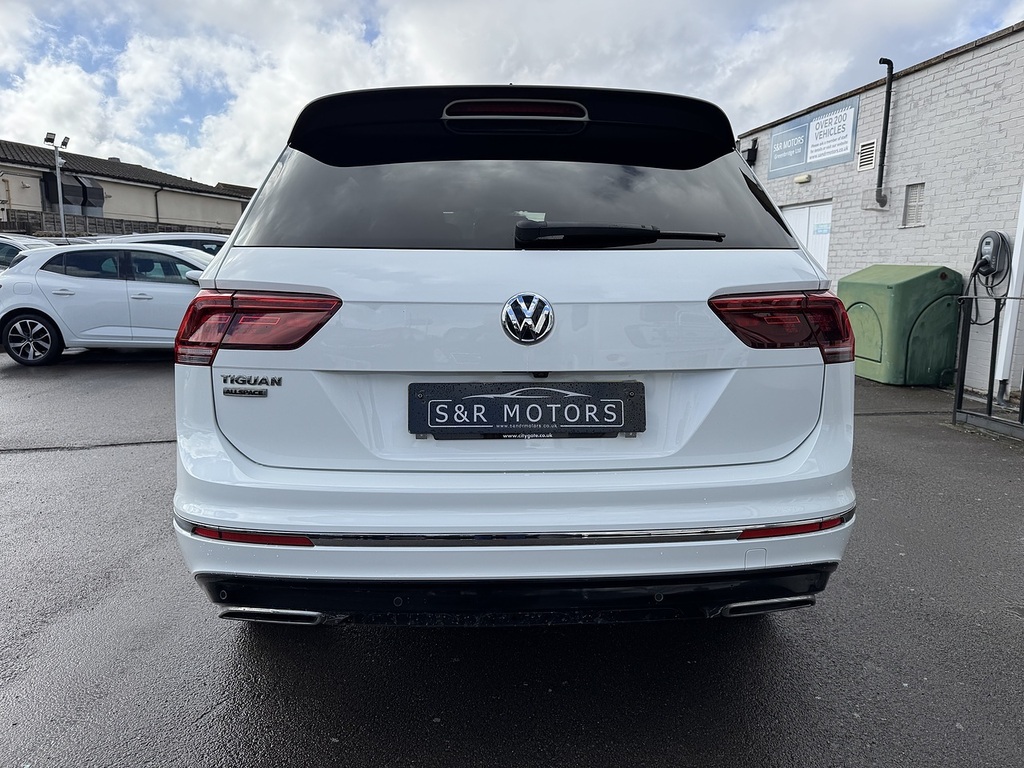 Volkswagen Tiguan Allspace Tdi R-line Tech RV71YLL White #5