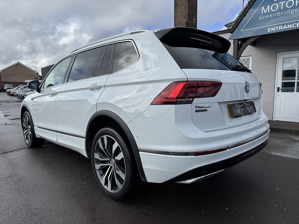 Volkswagen Tiguan Allspace Tdi R-line Tech RV71YLL White #6