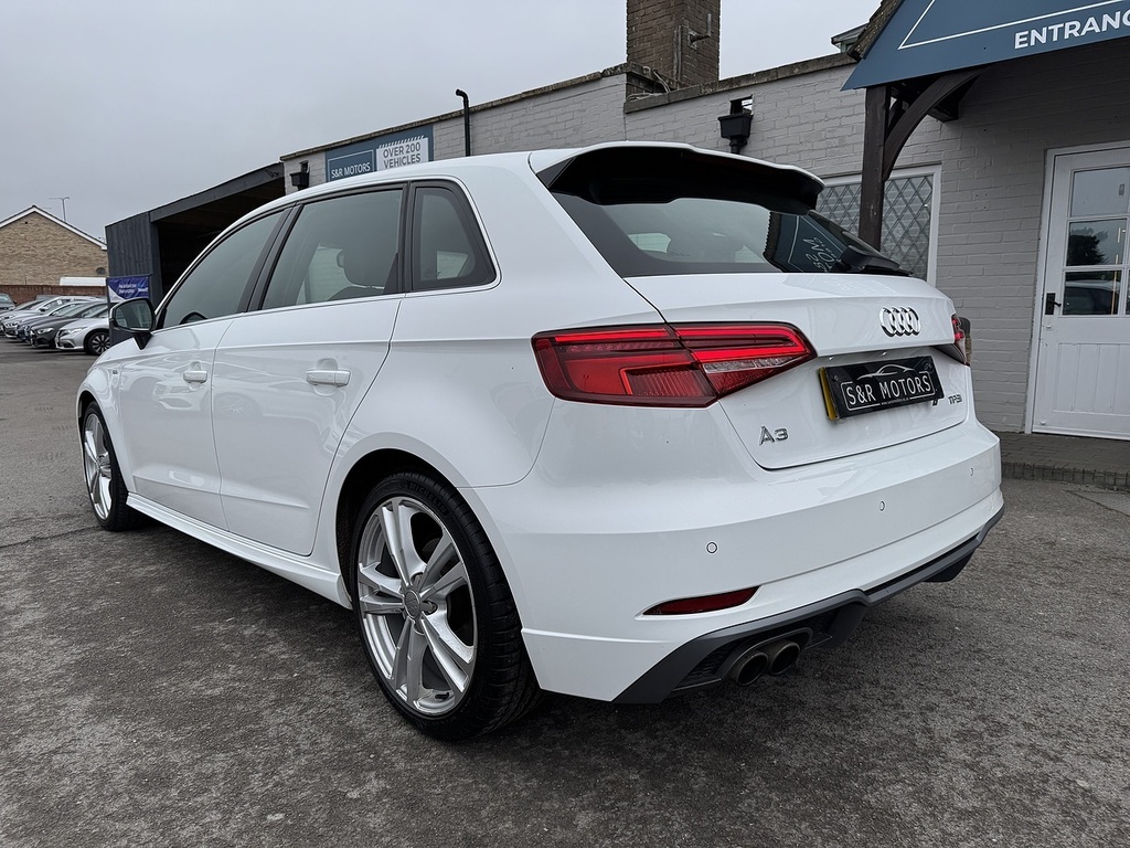 Audi A3 Tfsi S Line White #6