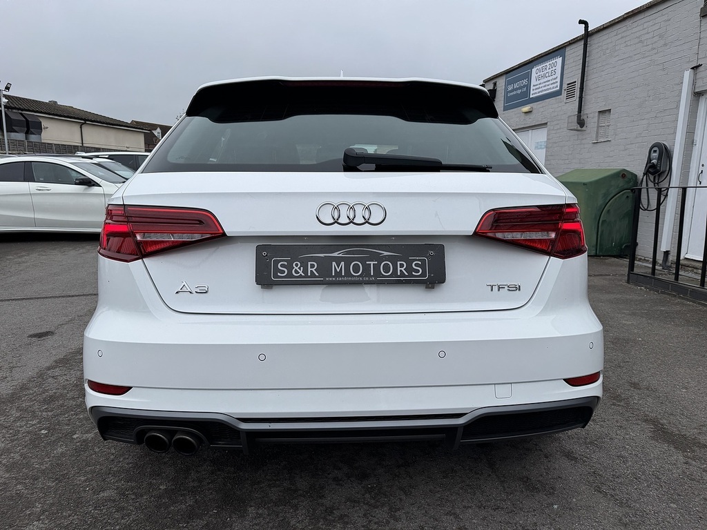 Audi A3 Tfsi S Line White #5