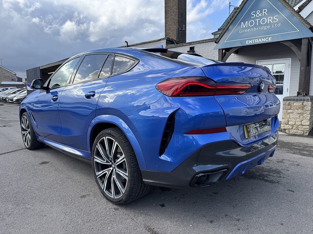 BMW X6 30D M Sport Blue #6