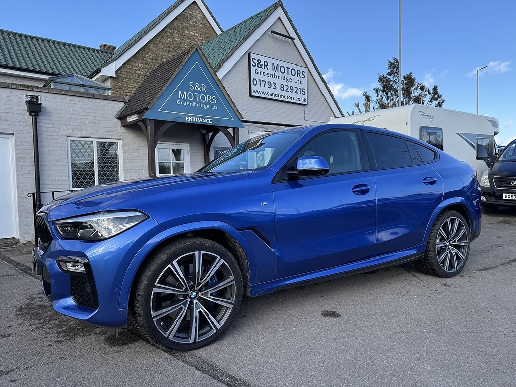 BMW X6 30D M Sport Blue #3