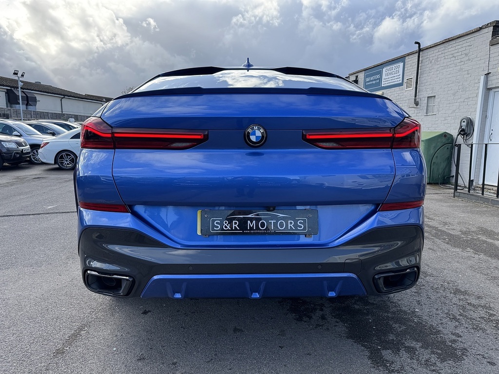 BMW X6 30D M Sport Blue #5