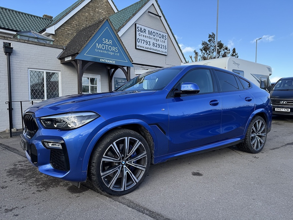 BMW X6 30D M Sport Blue #2